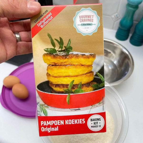 Gourmet pumpkin fritters made with real pumpkins, perfect for sweet and savory dishes, 270g pack