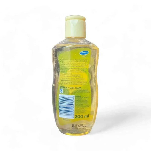 Purity Fresh Baby Detangling Shampoo 200ml bottle for gentle, paraben-free baby hair care