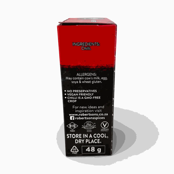 Robertsons Refill Peri-Peri 48g spicy seasoning pack for flavorful meals