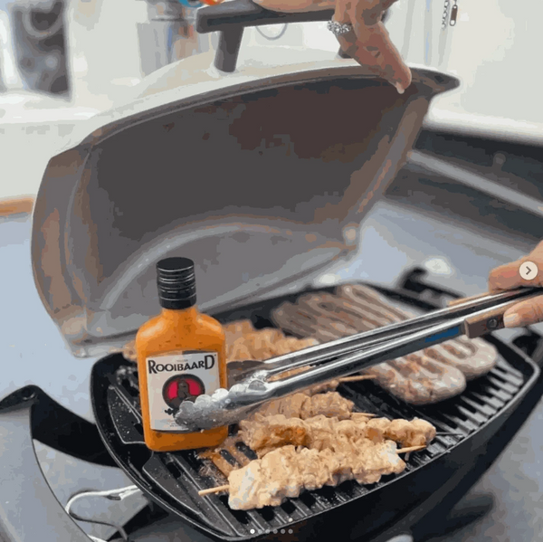 Rooibaard Original Sauce 250ml bottle for flavorful meat marinade and grilling