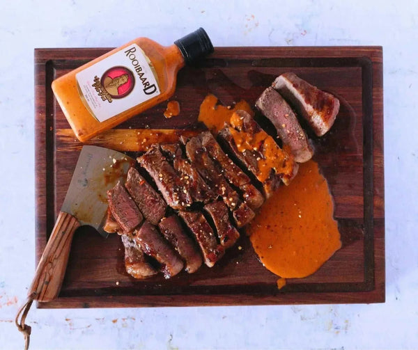 Rooibaard Original Sauce 250ml bottle for marinating meat and enhancing flavor