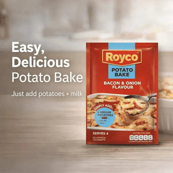 Royco Potato Bake - Bacon & Onion 40g Facebook Ad