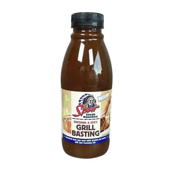 SPUR Basting Grill Sauce 500ml bottle with rich barbecue flavor for chicken, ribs, and veggies