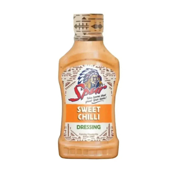 SPUR Sweet Chilli Dressing 500ml bottle with sweet and spicy flavor for salads and dips