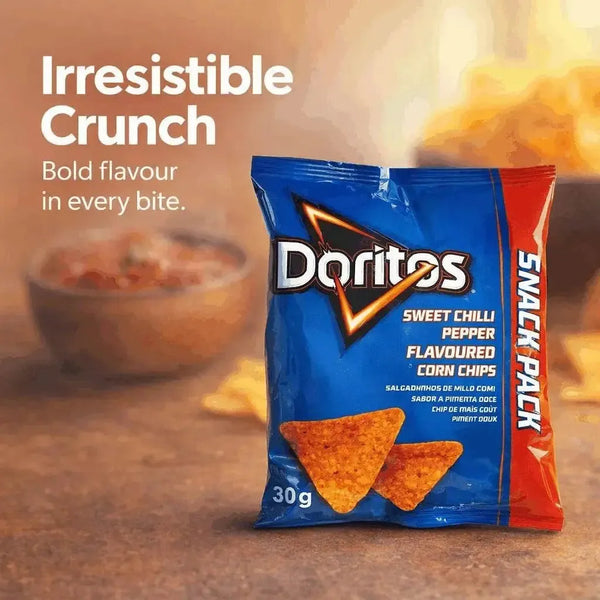 Simba Doritos Mini Sweet Chilli Snack Pack - 30g (perfect for school lunch boxes) Facebook Ad