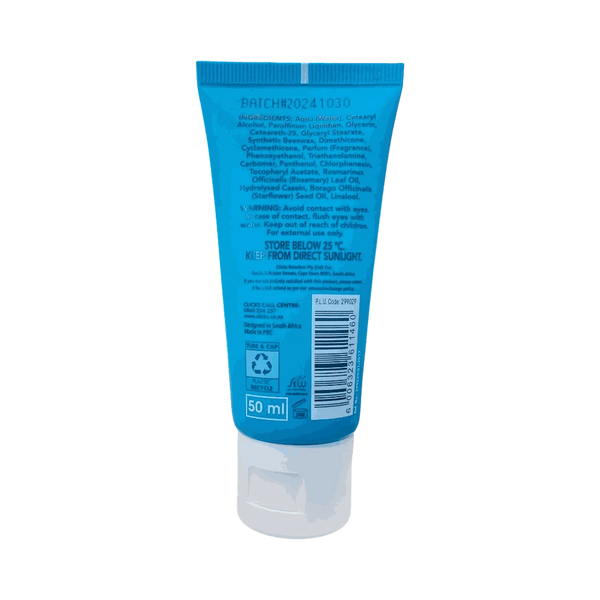 Sorbet Hand & Nail Cream 50ml tube with rosemary and starflower oils for moisturizing hands and nails