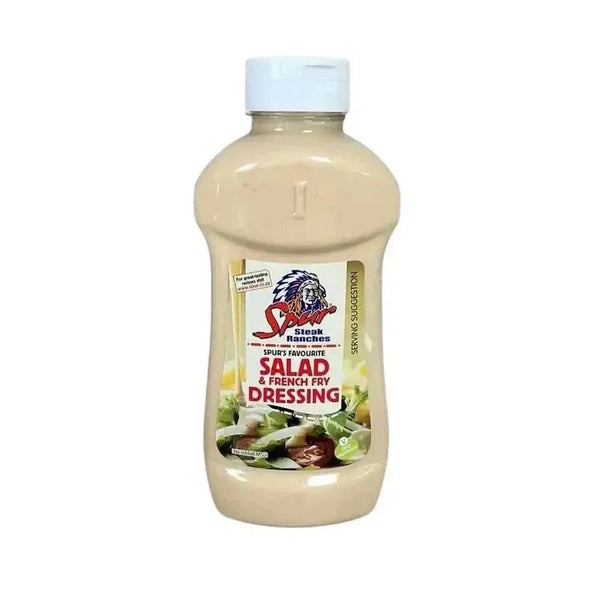 500ml bottle of Spur Salad Dressing pink sauce from South Africa