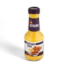 375ml bottle of tangy Steers Mustard Sauce perfect for burgers and hot dogs