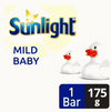 Sunlight Mild Baby Cleansing Face & Body Bar Soap - 175g packaging with rubber duck images.