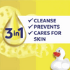 3-in-1 benefits of Sunlight Mild Baby Cleansing Face & Body Bar Soap with rubber duck illustration.