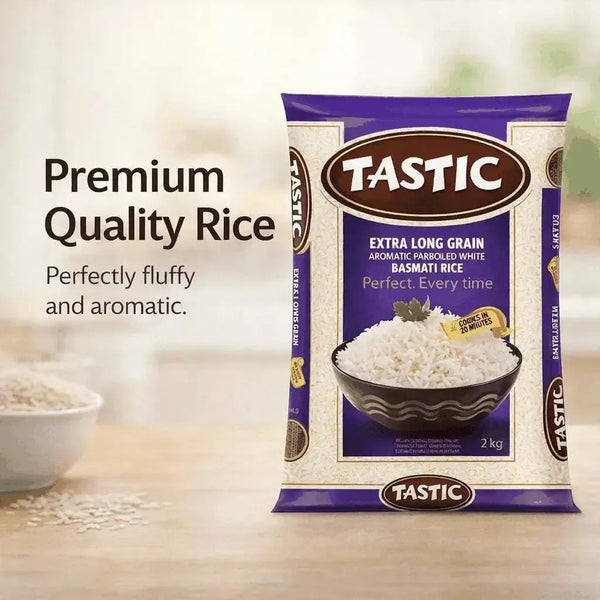 Tastic Rice Extra Long Grain Aromatic White Basmati Rice - 2kg * Facebook Ad