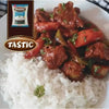 Tastic Soft & Absorbing Long Grain White Rice 2kg pack showing soft, fluffy white rice grains