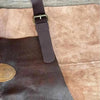Woesmooi Genuine leather Apron in brown perfect for gifts and special occasions