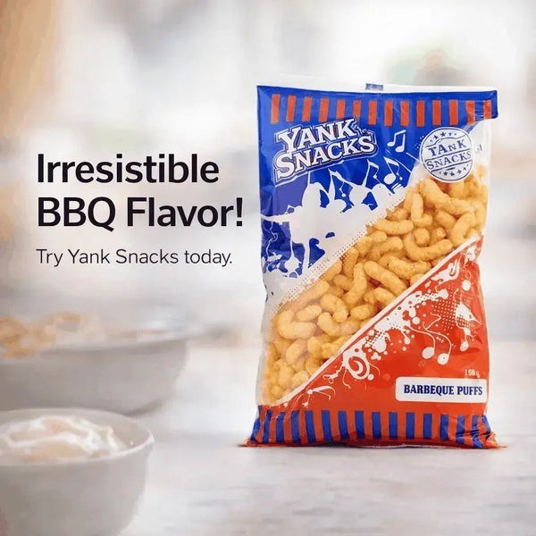 Yank Snacks Maize Puffs BBQ 100g promotional image