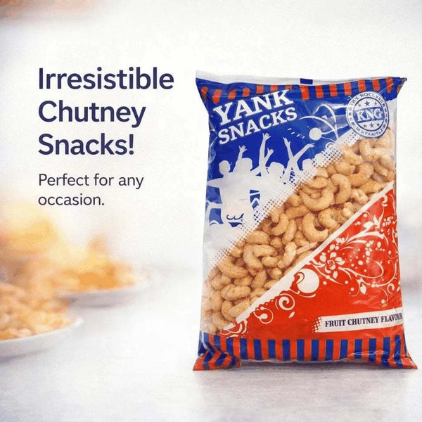 Yank Snacks Maize Puffs Fruit Chutney - 100g Facebook Ad