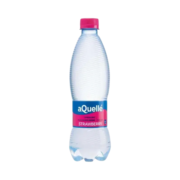 aQuellé Flavoured Sparkling Water - Strawberry 500ml