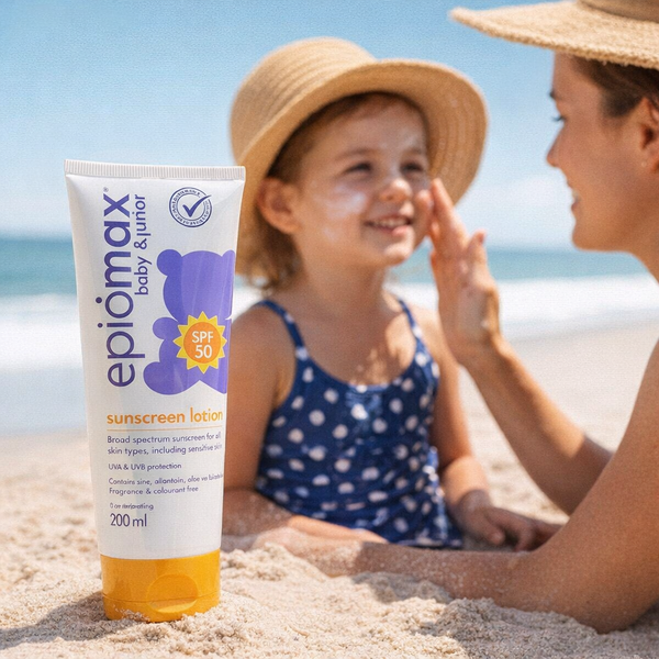 Epimax Baby & Junior Sunscreen Lotion SPF50 - 200ml Facebook Ad