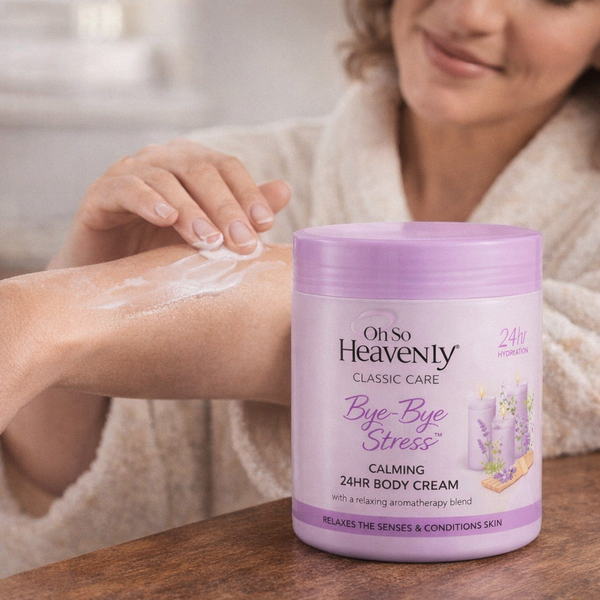 Oh So Heavenly Classic Care Body Cream - Bye Bye Stress (470ml) Facebook Ad