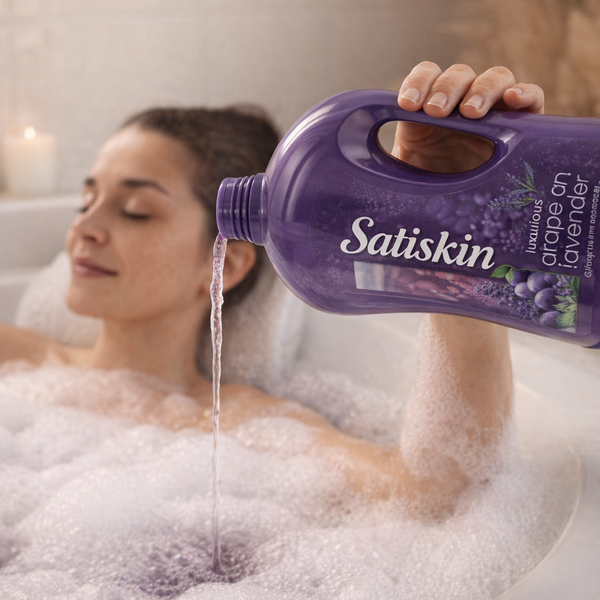 Satinskin - Luxury Bubble Bath (Grape & Lavender) - 2L Facebook Ad