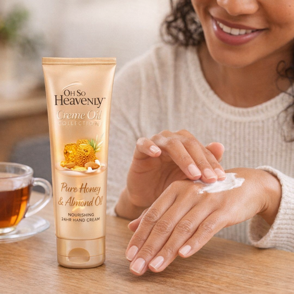 Oh So Heavenly Hand Cream - Pure Honey & Almond Oil (75ml) Facebook Ad