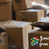 Shipping duration table for South African Shop items delivered to New Zealand, Australia, and the United States