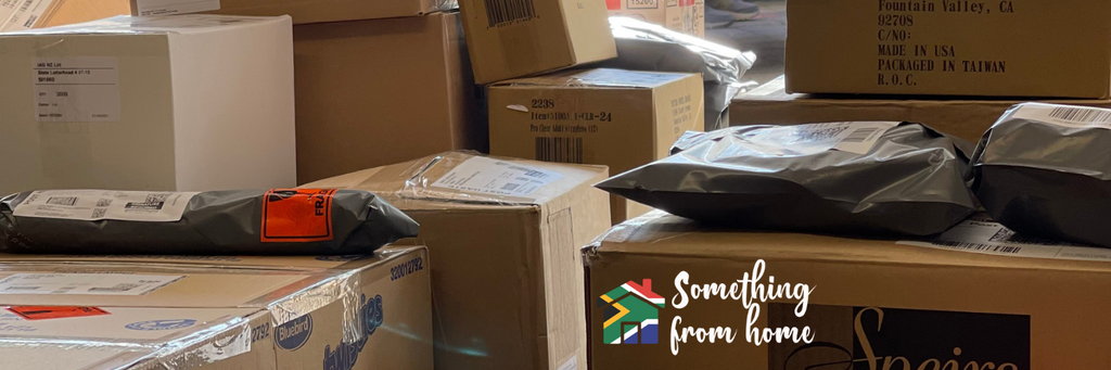 Shipping time chart for South African Shop orders to Australia, New Zealand, and the United States.