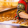 Colorful small and medium koeksister cutters for traditional South African twisted sweet doughnuts