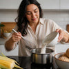 Comparison of refined white and whole-grain yellow corn flour types in New Zealand kitchens