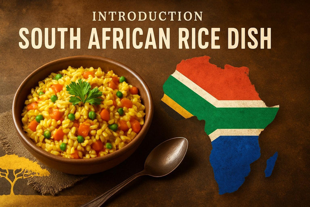 South African family enjoying a traditional rice dish together at home