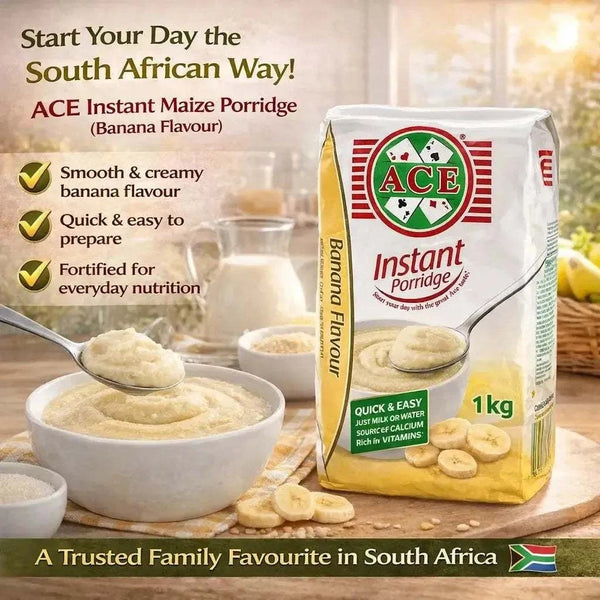 ACE Instant Maize Porridge Banana Flavour 1kg pack – product image 2
