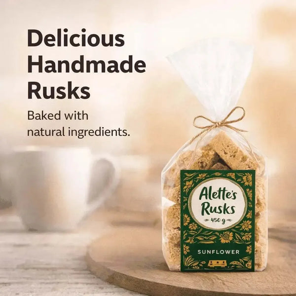 Alette's Rusks - Bran Sunflower - 450g Facebook Ad