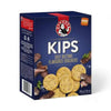 Bakers Pyotts Kips Beef Biltong Flavoured Crackers 200g packaging and product display