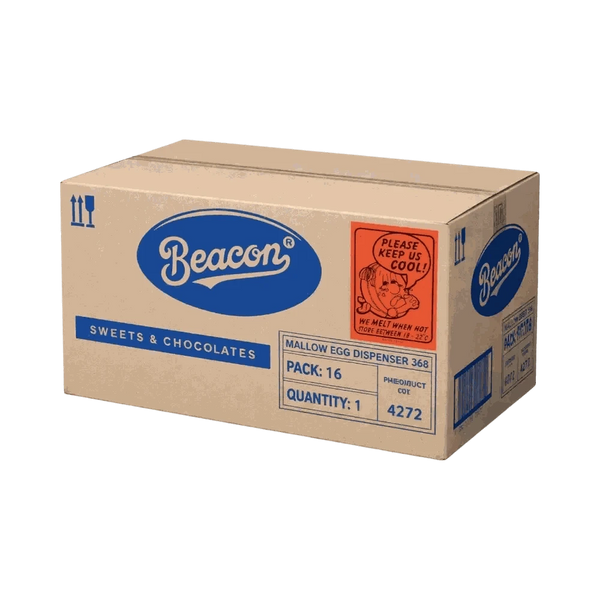 Beacon Marshmallow Easter Eggs with fluffy marshmallow center and creamy milk chocolate coating for Easter celebrations