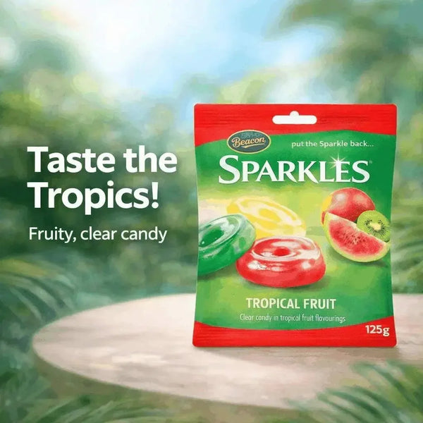 Beacon Sparkles - Tropical Fruit 125g Facebook Ad