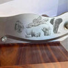 Blacksmith Biltong Cutter made of solid Kiaat wood for precise biltong slicing, crafted in South Africa