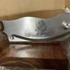 Blacksmith Biltong Cutter handcrafted from Kiaat wood for precise biltong slicing