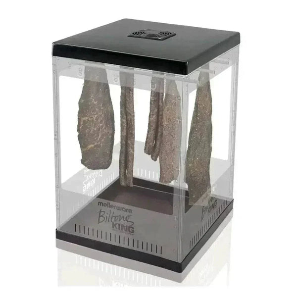 Mellerware biltong dryer kit with spices and hooks for homemade biltong