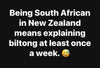 Something From Home Biltong Original 500g, authentic South African air-cured meat snack
