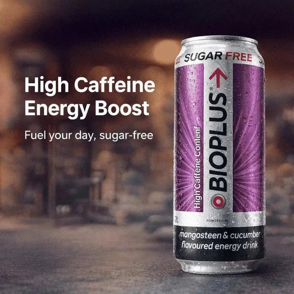 Bioplus - Sugar-free Mangosteen & Cucumber Energy Drink - 440ml * Facebook Ad