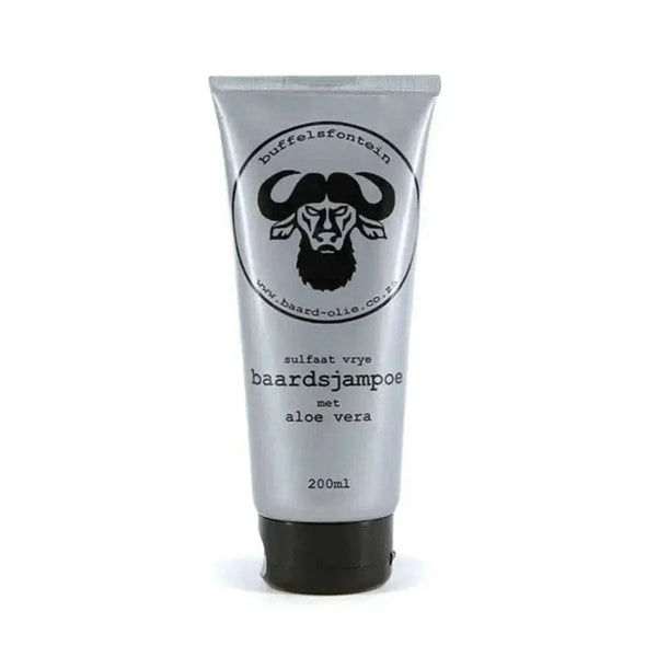 Buffelsfontein Beard Shampoo 200ml bottle for gentle beard cleansing and nourishment