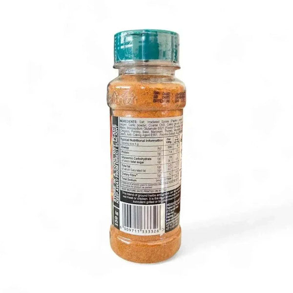 Calisto's Spices Prego & Chicken Spice 150g resealable shaker with Portuguese-style seasoning for chicken and steak