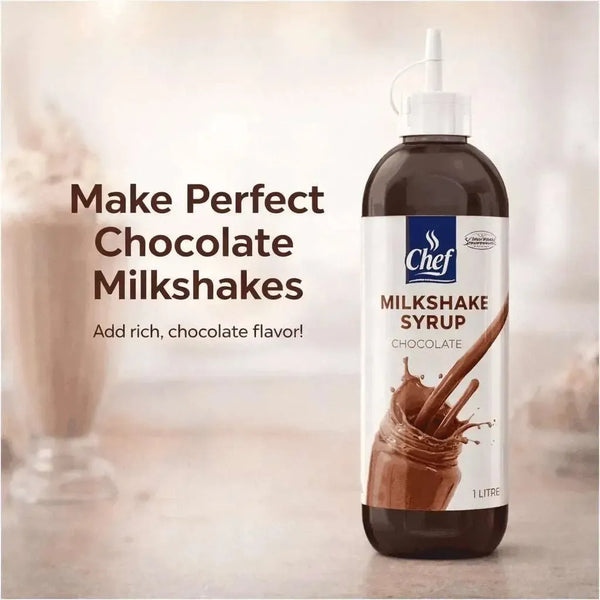Chef Pro Milkshake Syrup (Chocolate) - 1 Litre * Facebook Ad