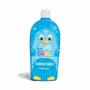 Clicks Made 4 Tots Bubblegum Bubble Bath 750ml bottle with playful pink label and bubbles