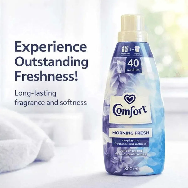 Comfort Concentrated Fabric Conditioner (Morning Fresh) - 800ml Facebook Ad