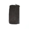Cotton Road Large Wallet in grey PU leather with embossed proteas design and dual zip compartments