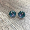 Girl Doll Earrings 15mm Diameter Various Designs Sold in Pairs