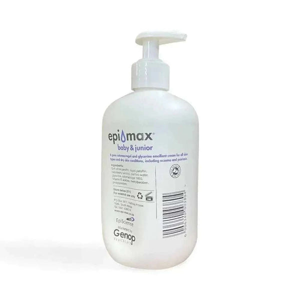 Epimax Baby & Junior Body Lotion 450ml packaging view