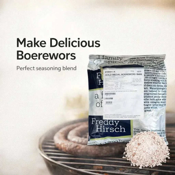 Freddy Hirsch Boerewors Gold Medal 600g (Seasoning ONLY) Facebook Ad