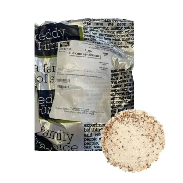 Freddy Hirsch Chutney Sprinkle 1.25kg seasoning pack for flavor enhancement