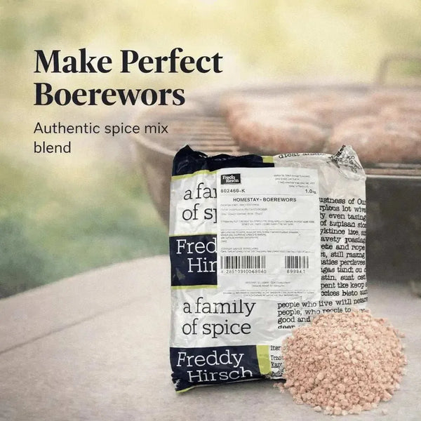 Freddy Hirsch Homestay Boerewors Flavour 1.1kg (Seasoning ONLY) Facebook Ad